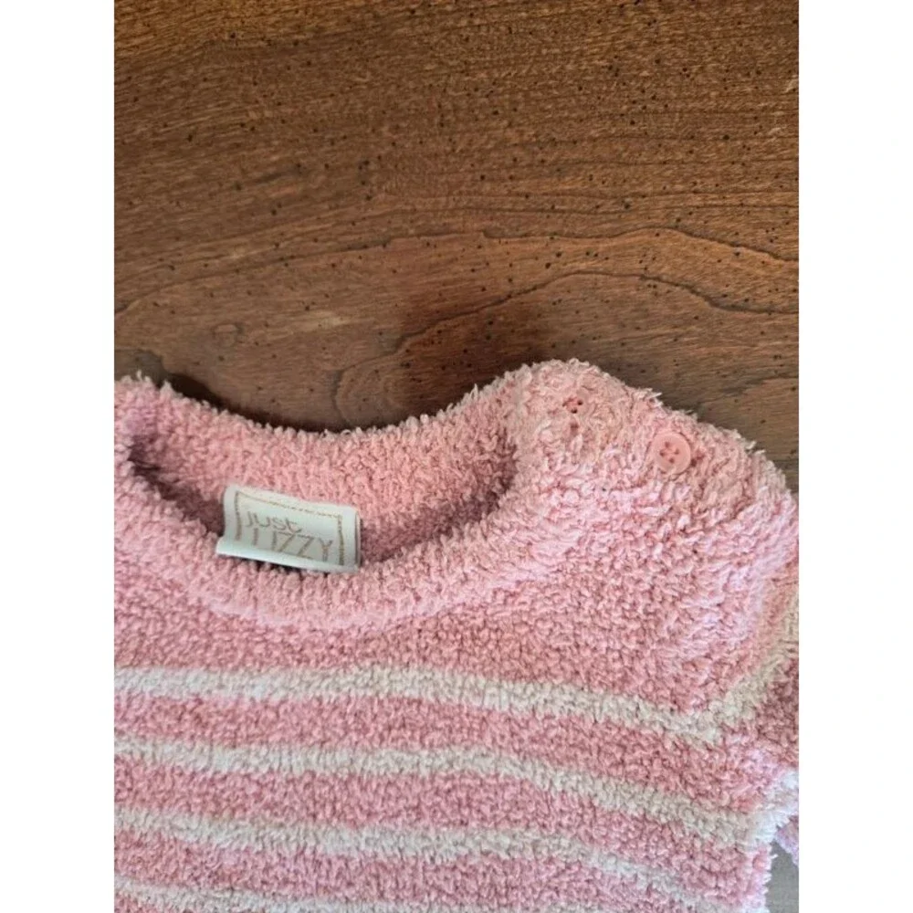3-6 Month Girls Fuzzy Sweater Set